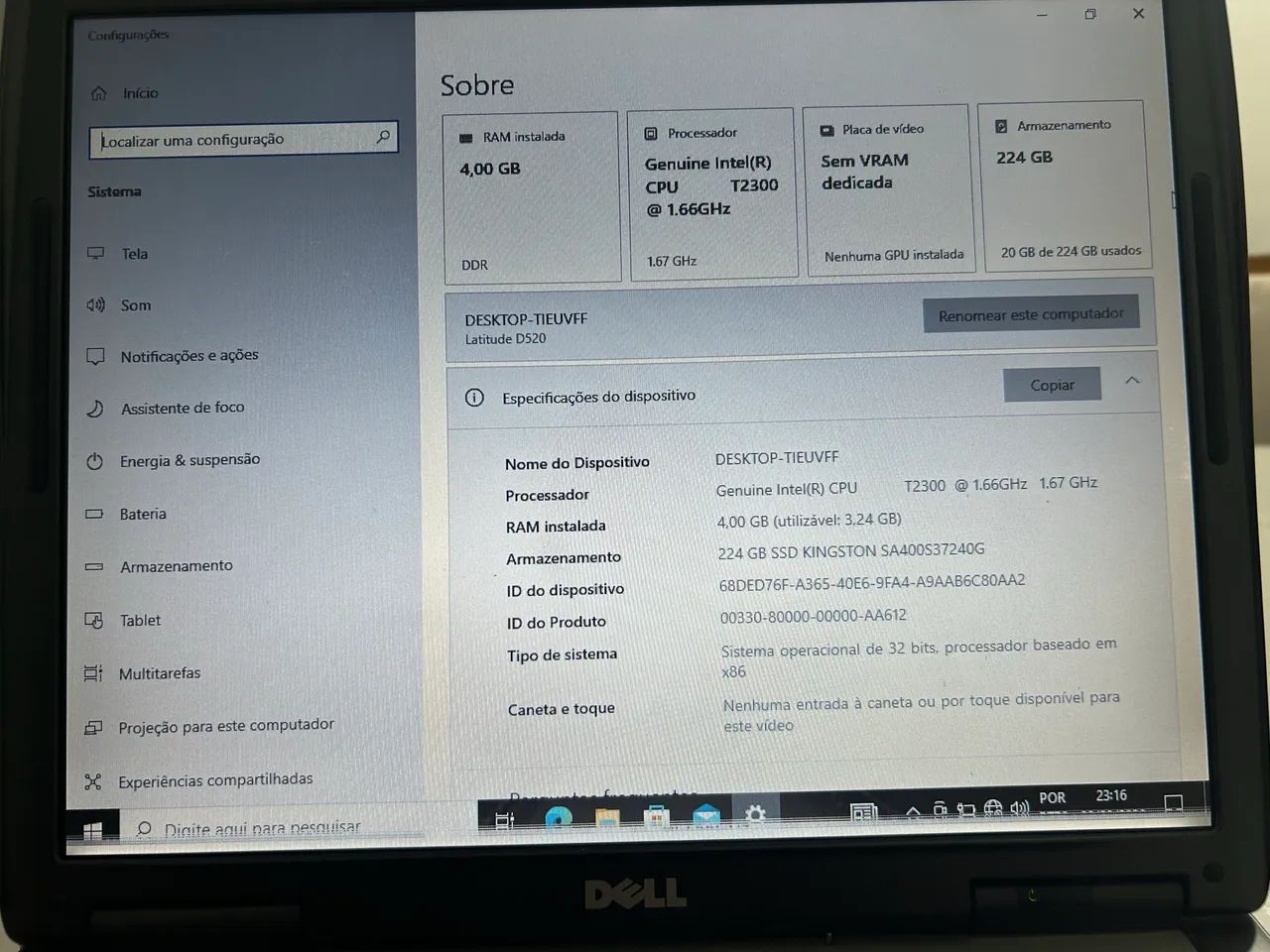 Notebook Dell Latitude d520 - Foto 3