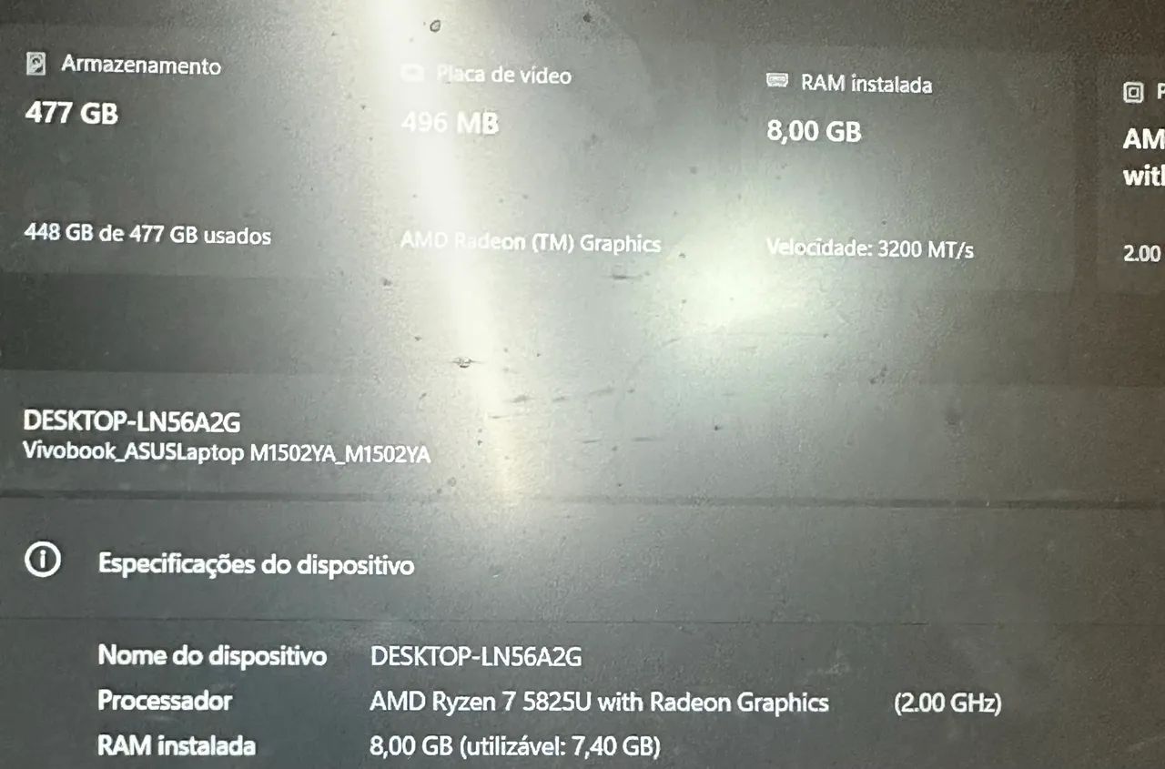 VENDO NOTEBOOK SEMI NOVO - Foto 5