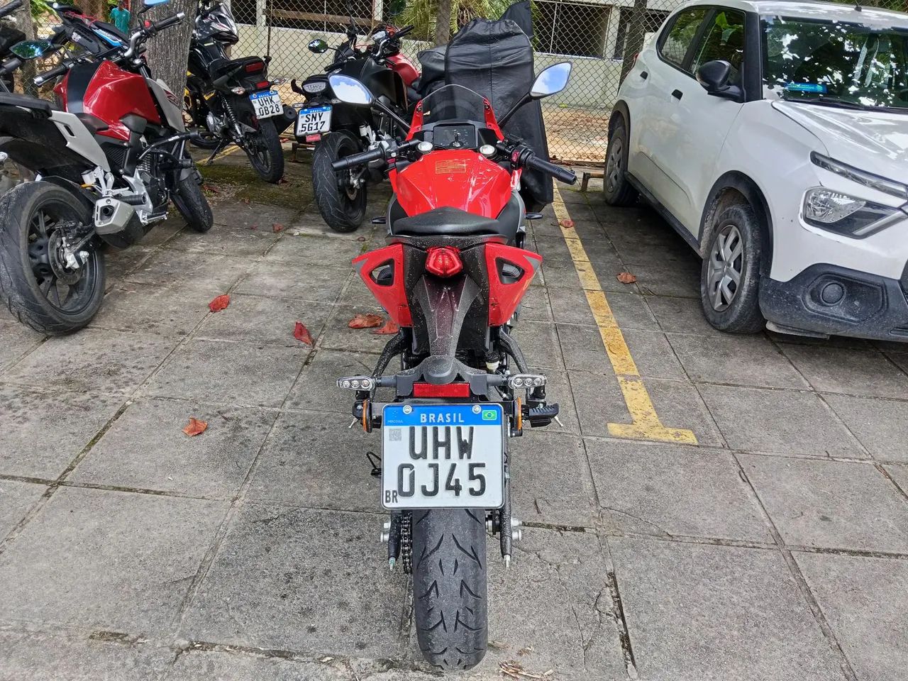 SBM 250S Vermelha e Cinza - Foto 2