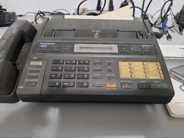 Telefone Fax Panasonic KX-F130  - Foto 6