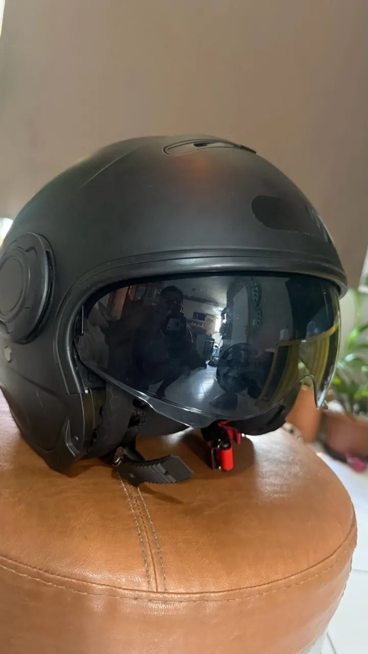 CAPACETE GP TECH ZOOM QUEIXO REMOVÍVEL  - Foto 3