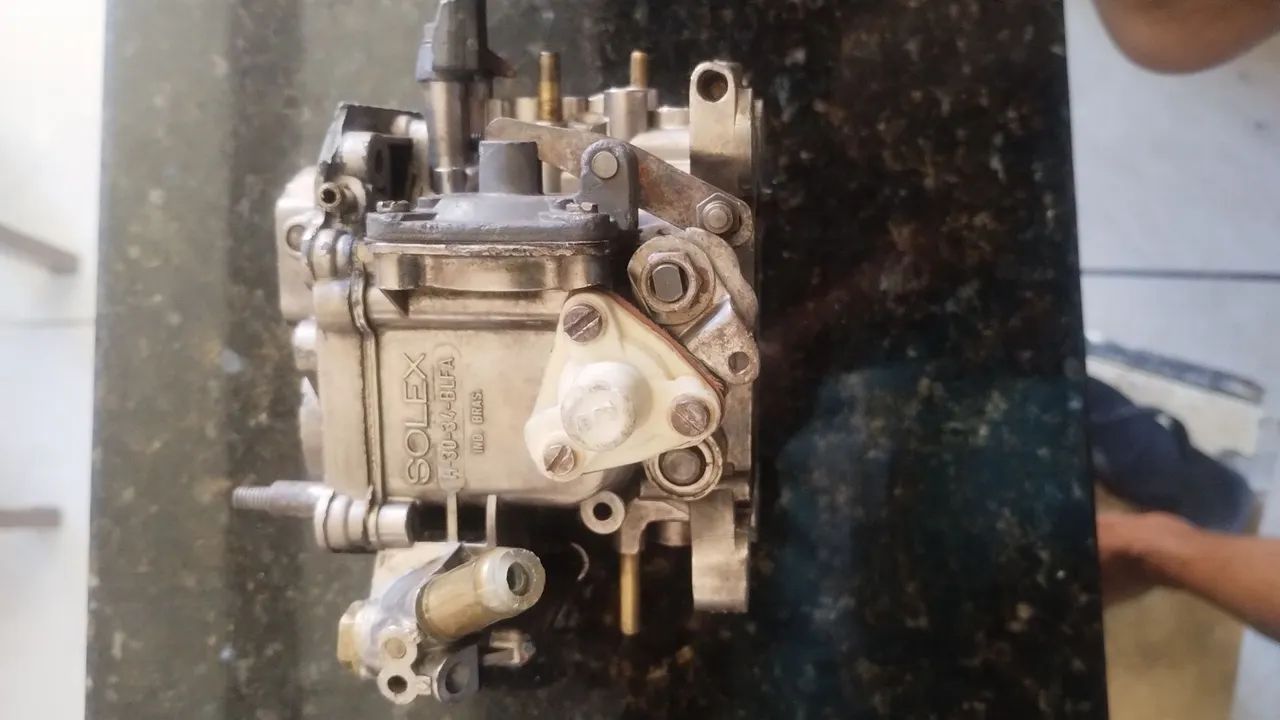 Carburador Solex H30/34 BLFA Original Ford/VW - Funcionando - Ótimo Estado - Foto 3