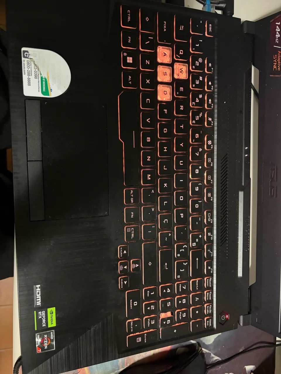 Notebook Asus GAMING TUF (RYZEN 7) - Foto 2