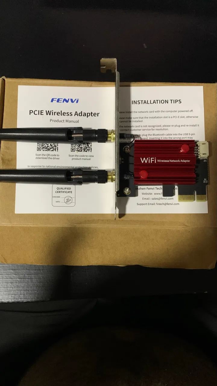 Placa de rede Wi-Fi e bluetooth 443790126177986562