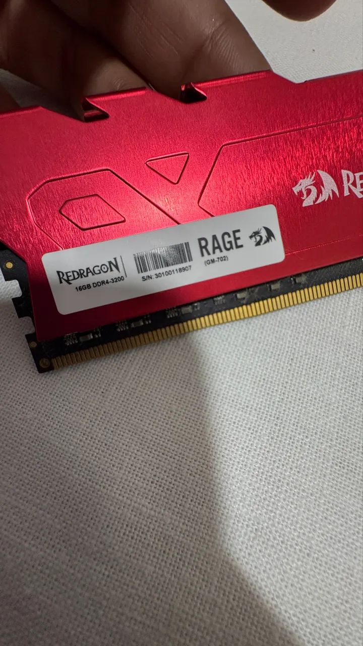 Redragon Rage DDR4 16GB - Foto 2