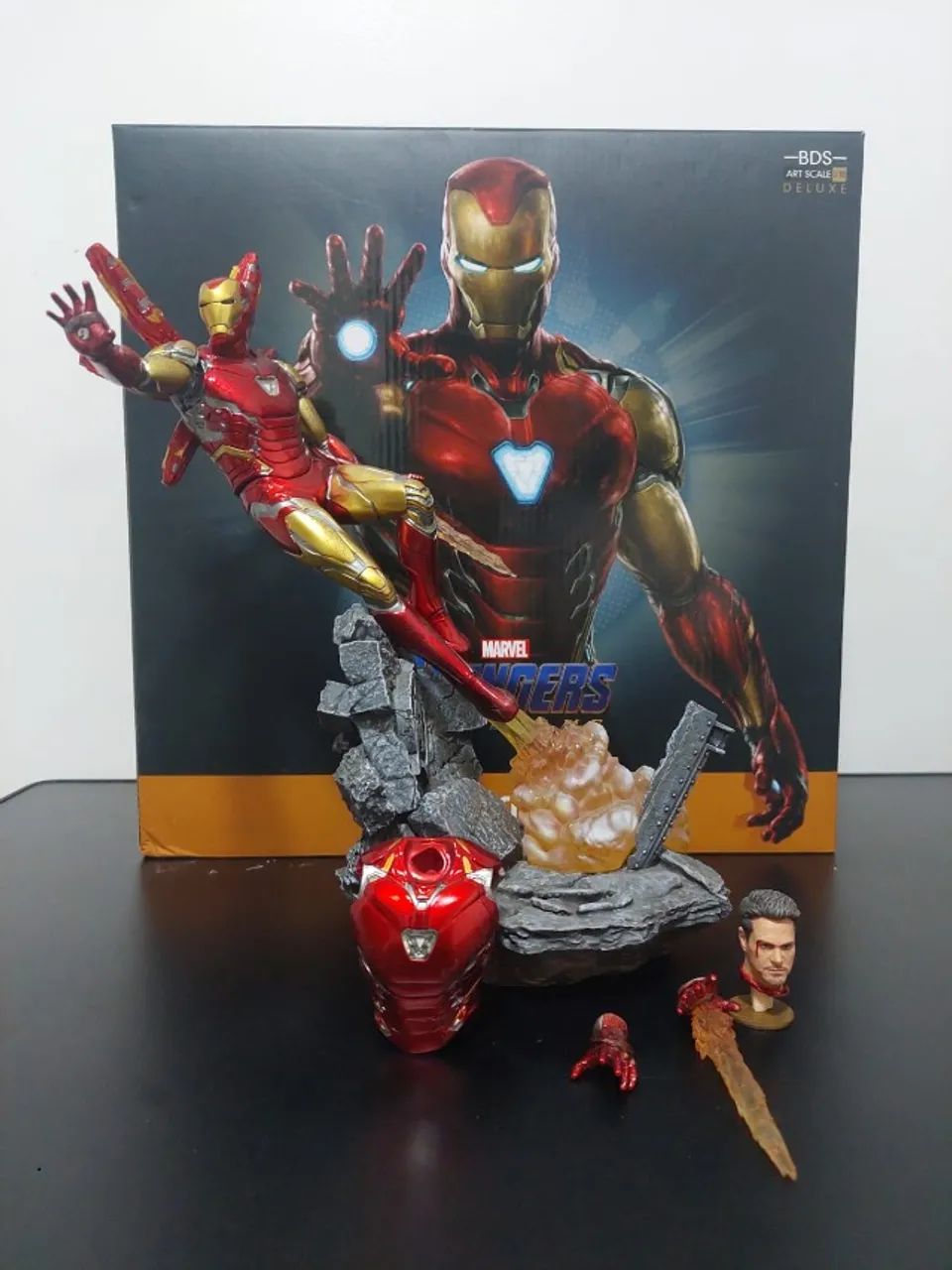 Iron Man Mk 85 Deluxe Avengers Endgame - Bds Art Scale 1/10 - Foto 2