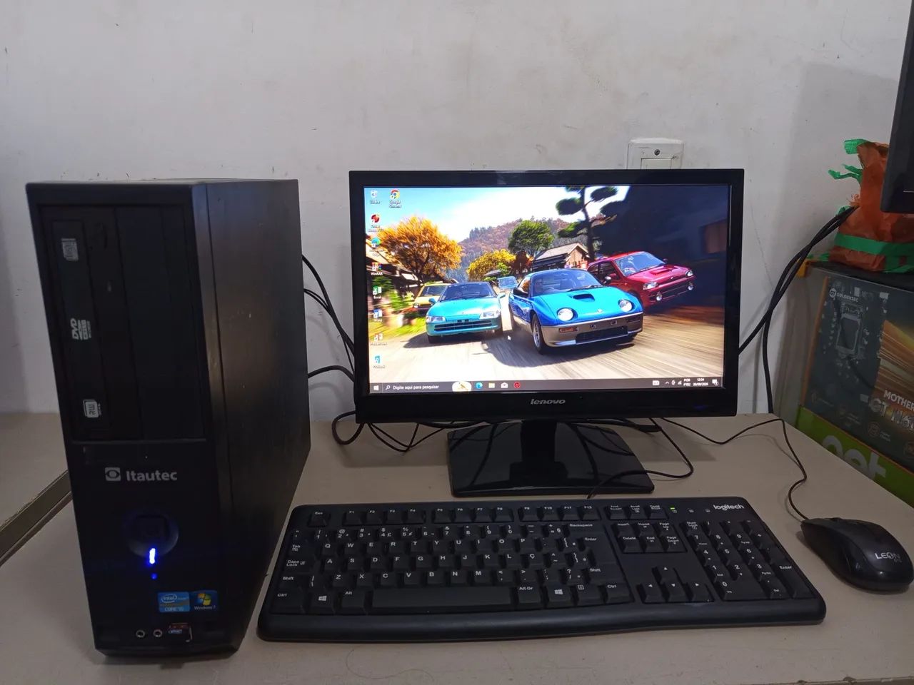 Computador core i3-4170 8GB memória tela 19 polegadas top - Foto 2