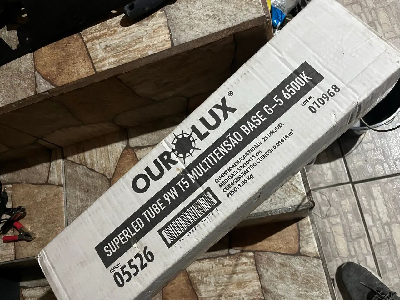 Caixa lâmpadas T5 Led 9w Ourolux