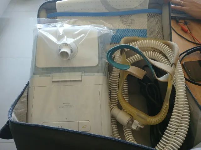 CPAP Philips + Umidificador + Máscara 