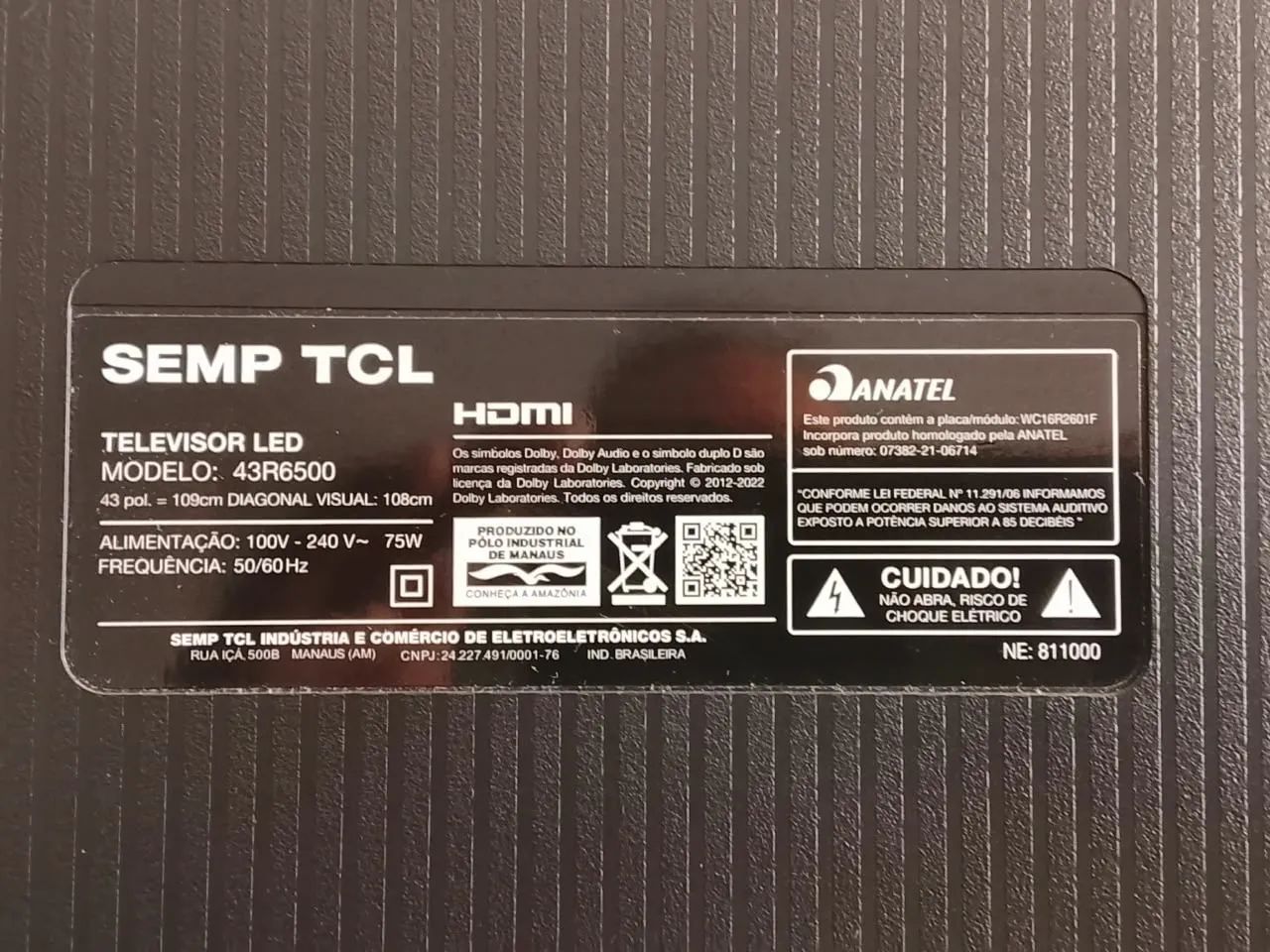 Tv 43p Semp Roku - Foto 4