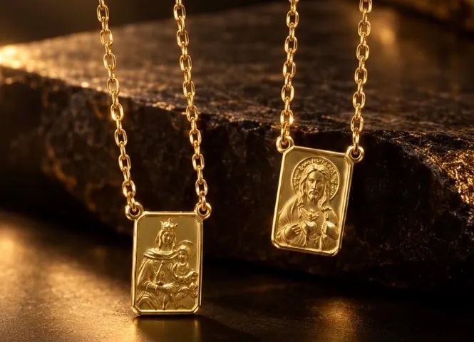 Escapulário em Ouro 18K 750