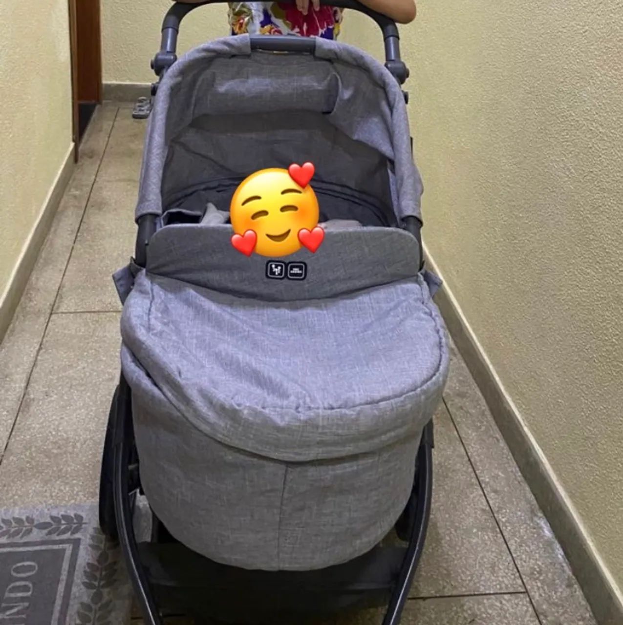 Carrinho de bebê abc design 