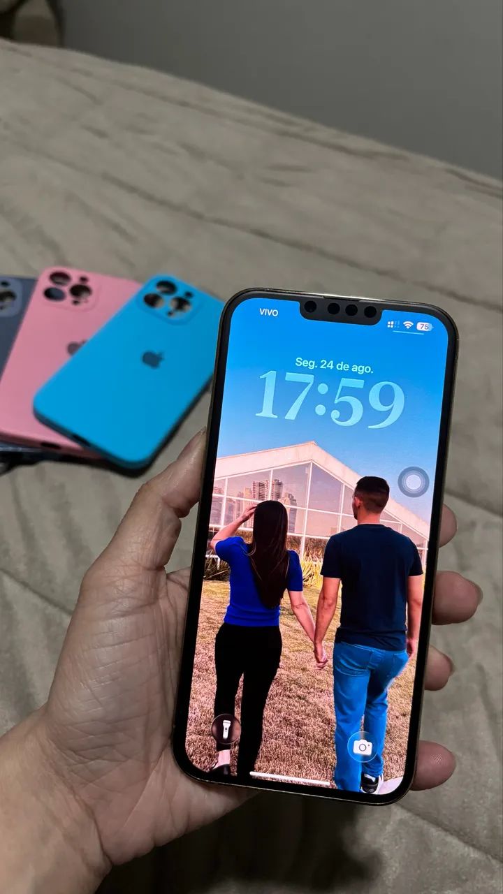 iPhone 13 Pro Max 256 GB Dourado - Excelente estado - Foto 4