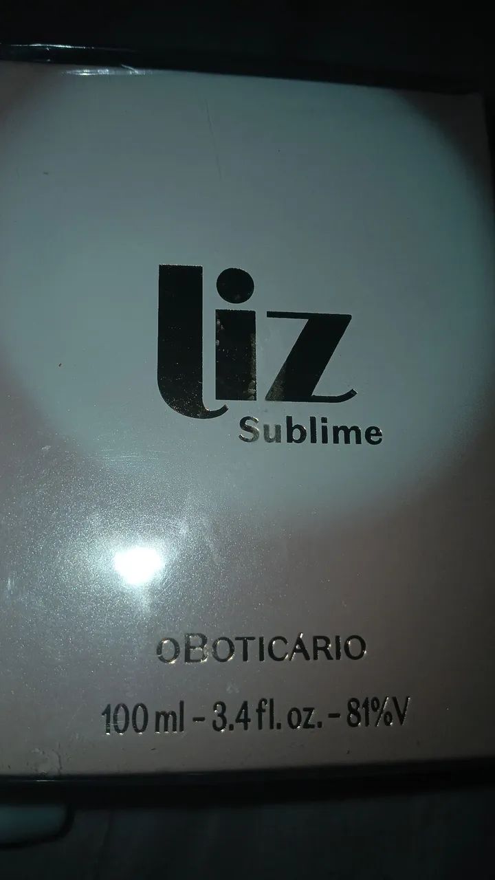 Perfume liz o boticário 