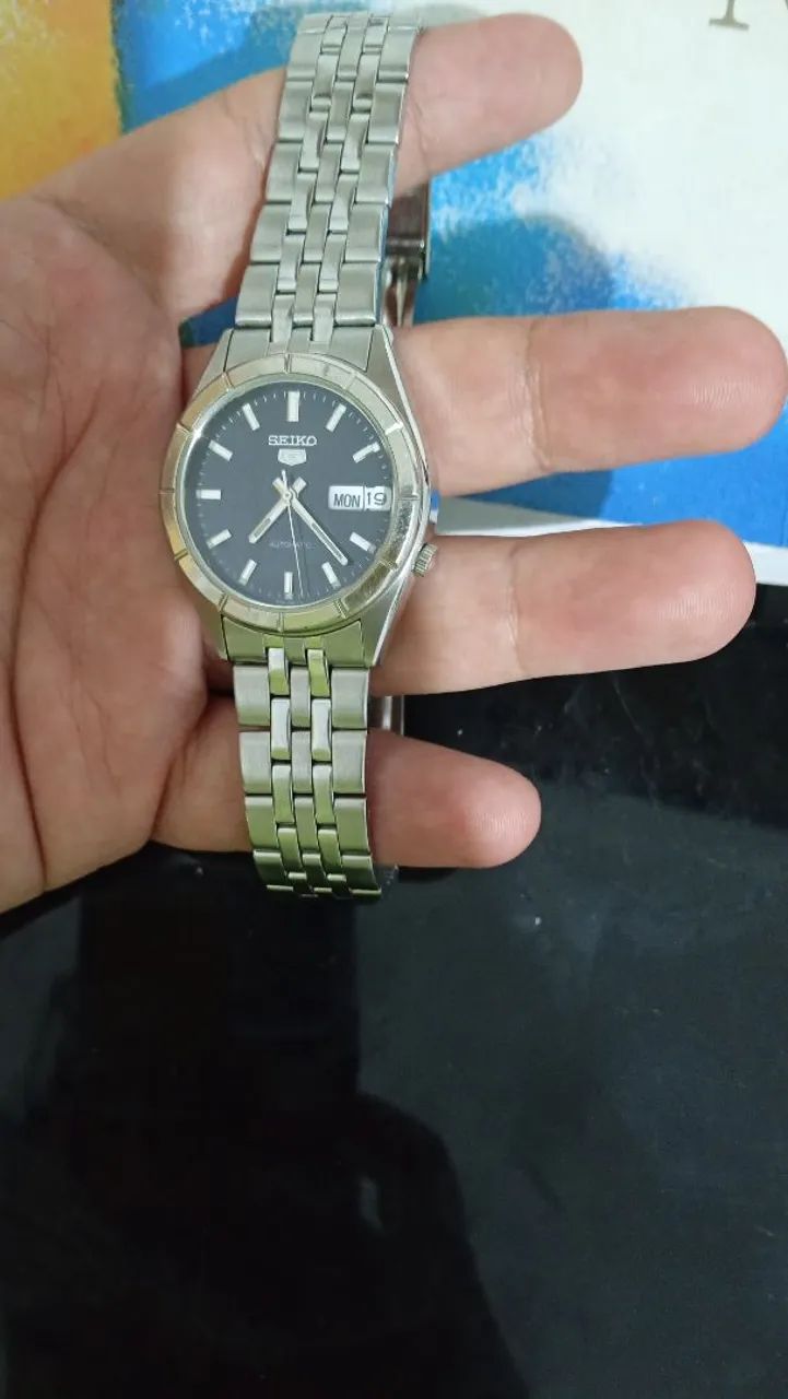 Seiko Automatic Prata ?