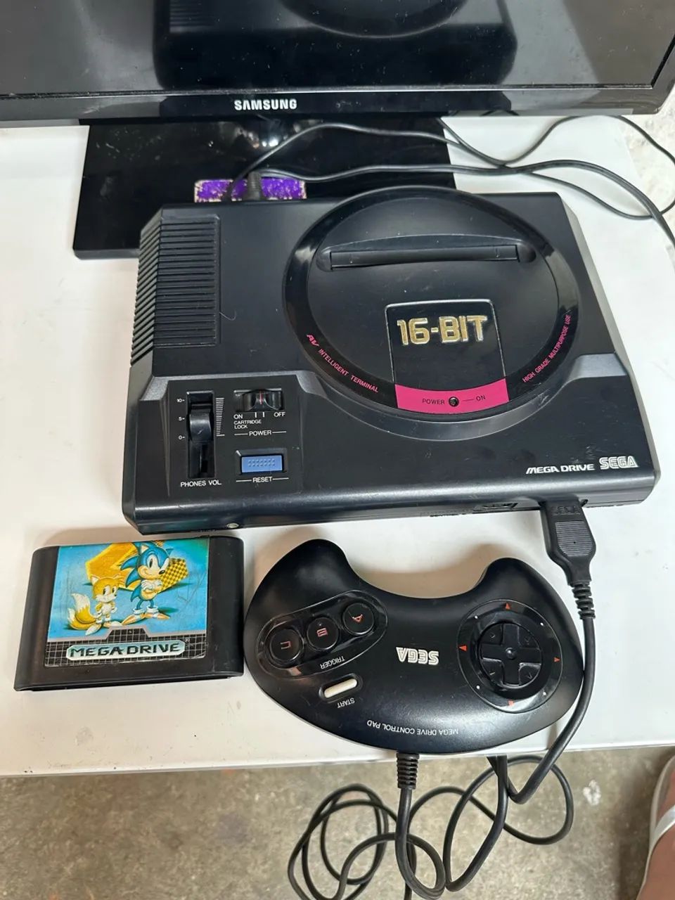 Mega drive 16 bit funcionando  - Foto 2