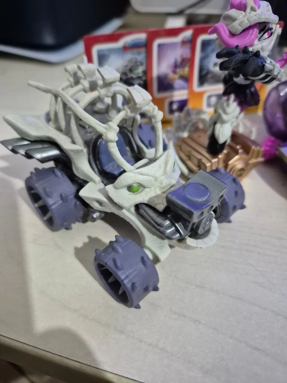 SKYLANDERS SUPERCHARGERS 3 PACK: BONE BASH ROLLER BRAWL, TOMB BUGGY E SPLATTER SPLASHER  - Foto 5