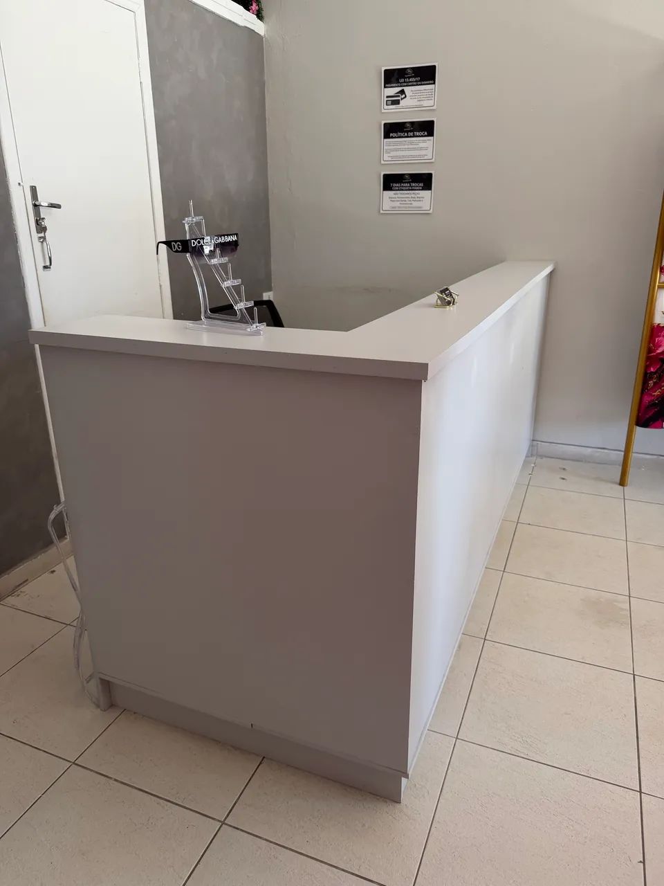 Balcão caixa 