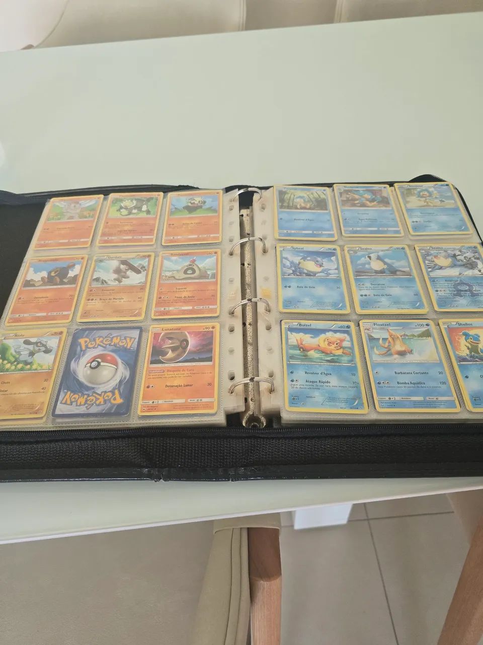 Pasta de com coleção de cartas pokemon  - Foto 3