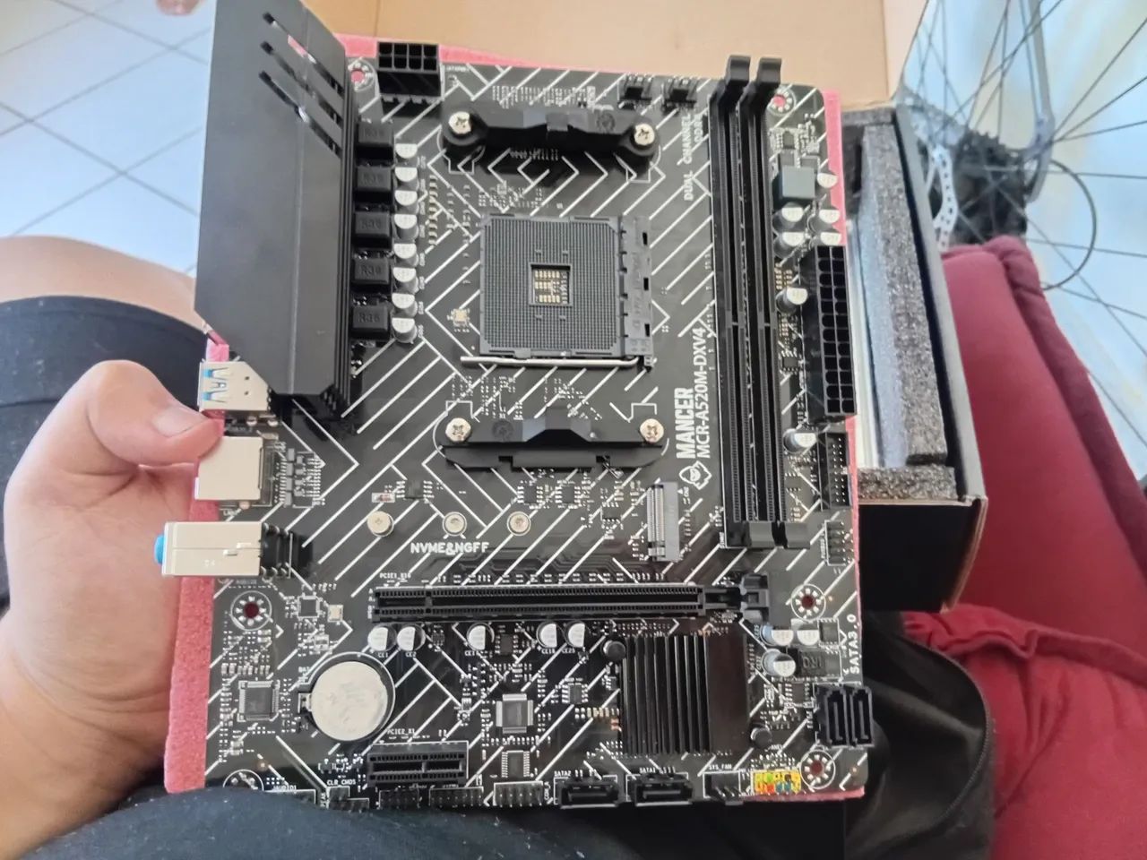 Placa mãe A520M-DX - Peças de Hardware - Jardim Limoeiro, Serra