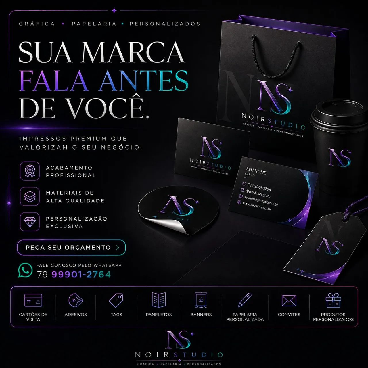 ? Impressos Personalizados com Qualidade 