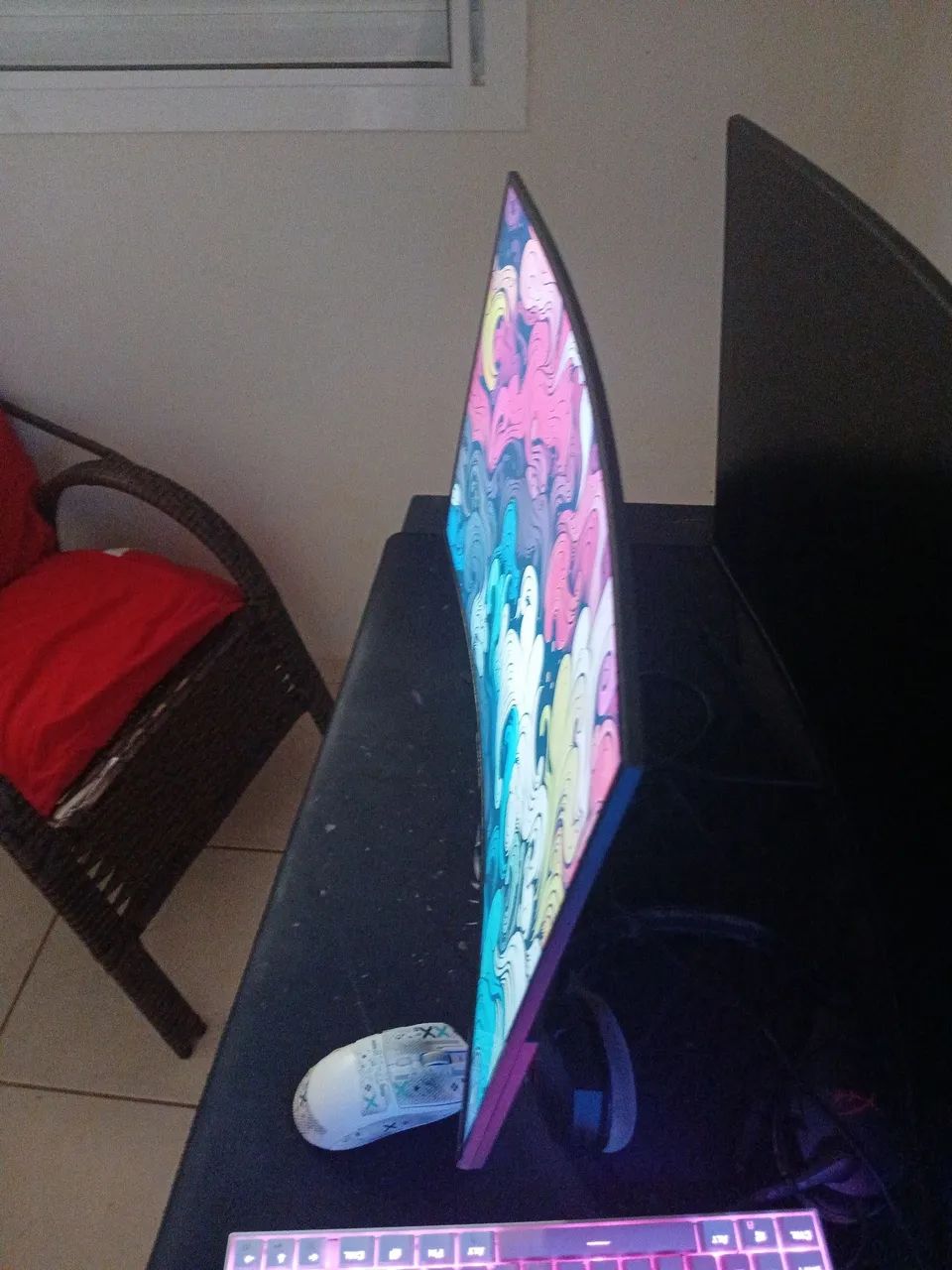 Monitor gamer Led 27 polegadas curvo 164 hz - Foto 3
