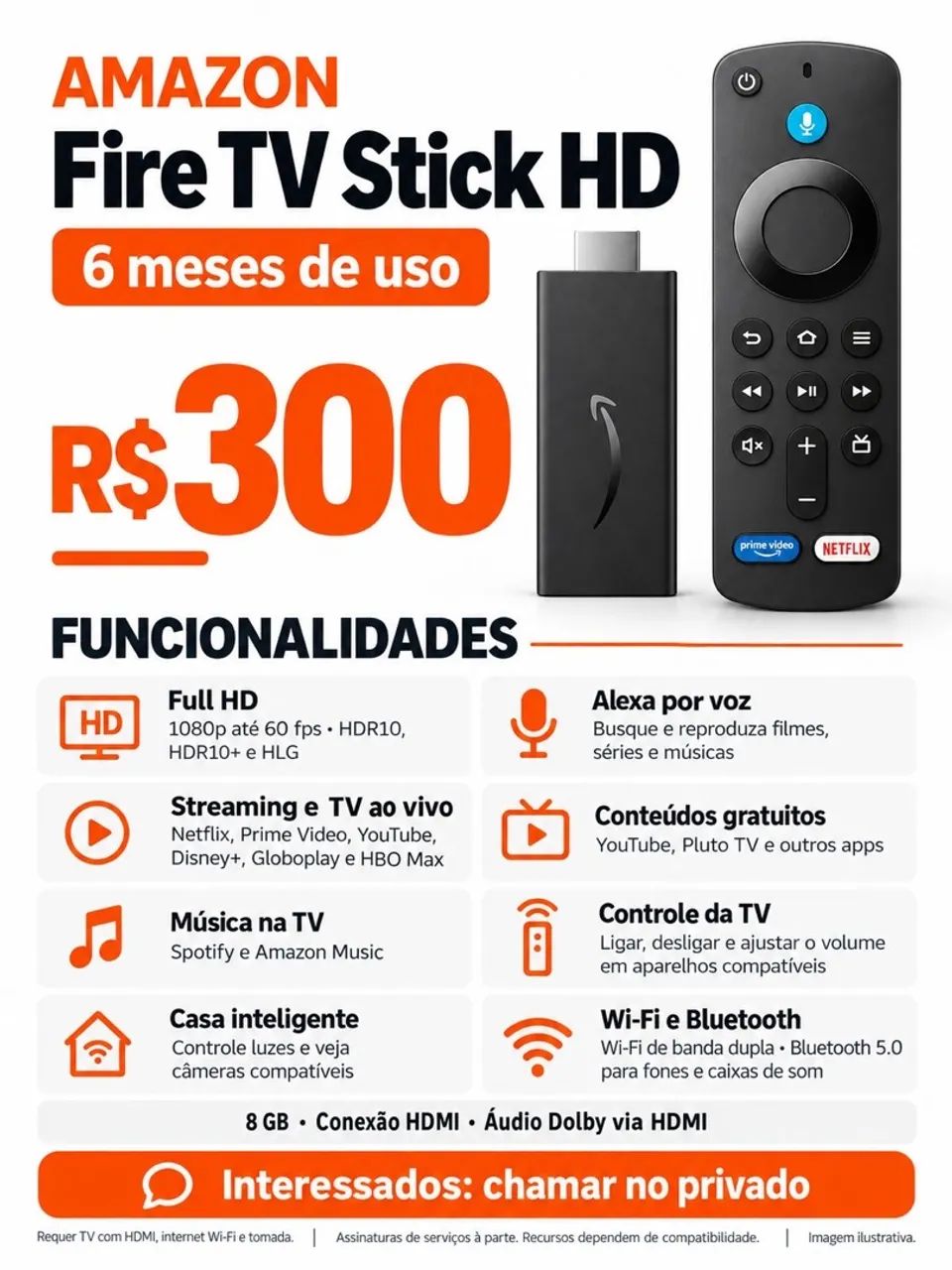 FIRE STICK TV HD