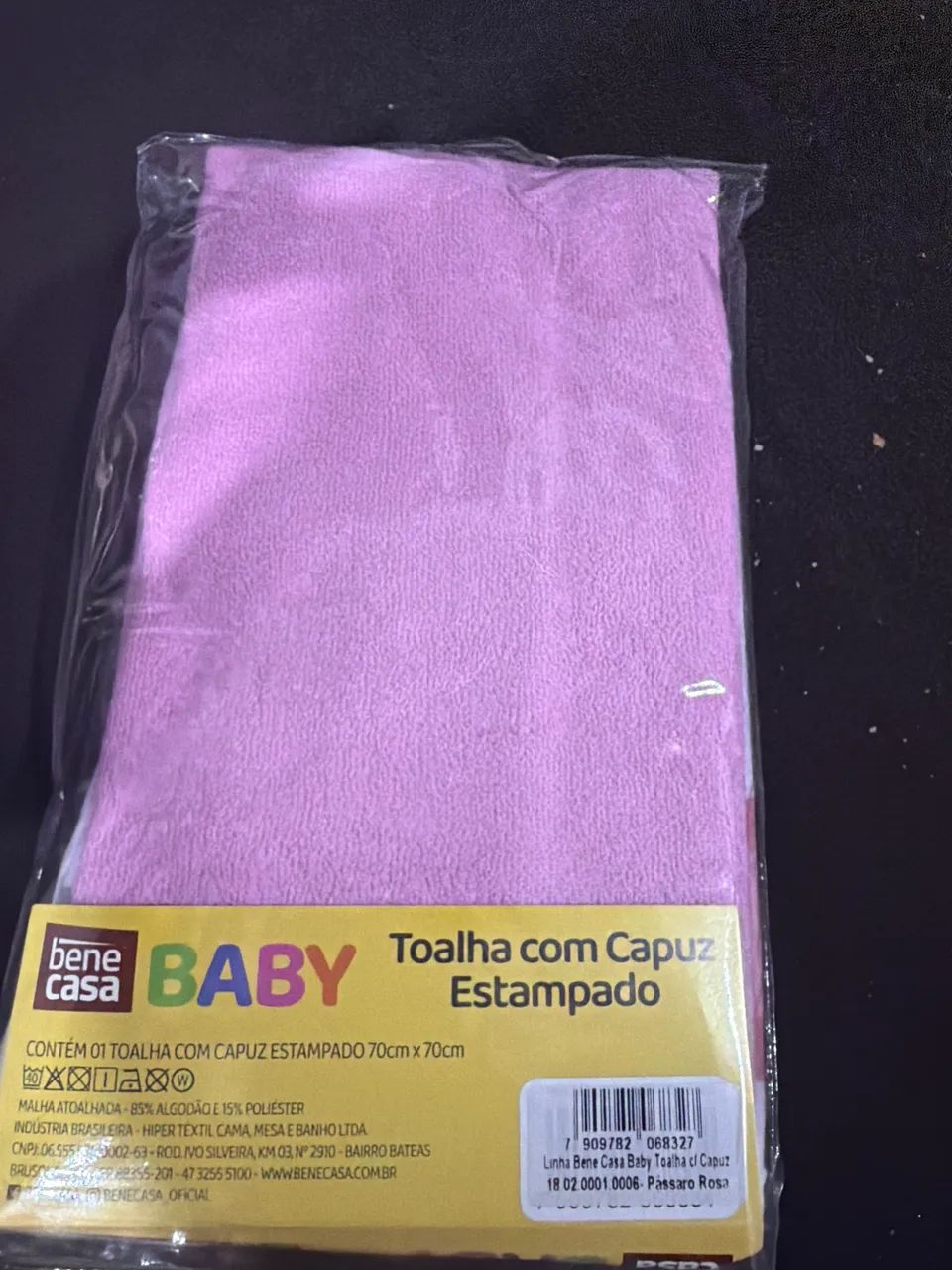 Toalha com capuz baby - Foto 2