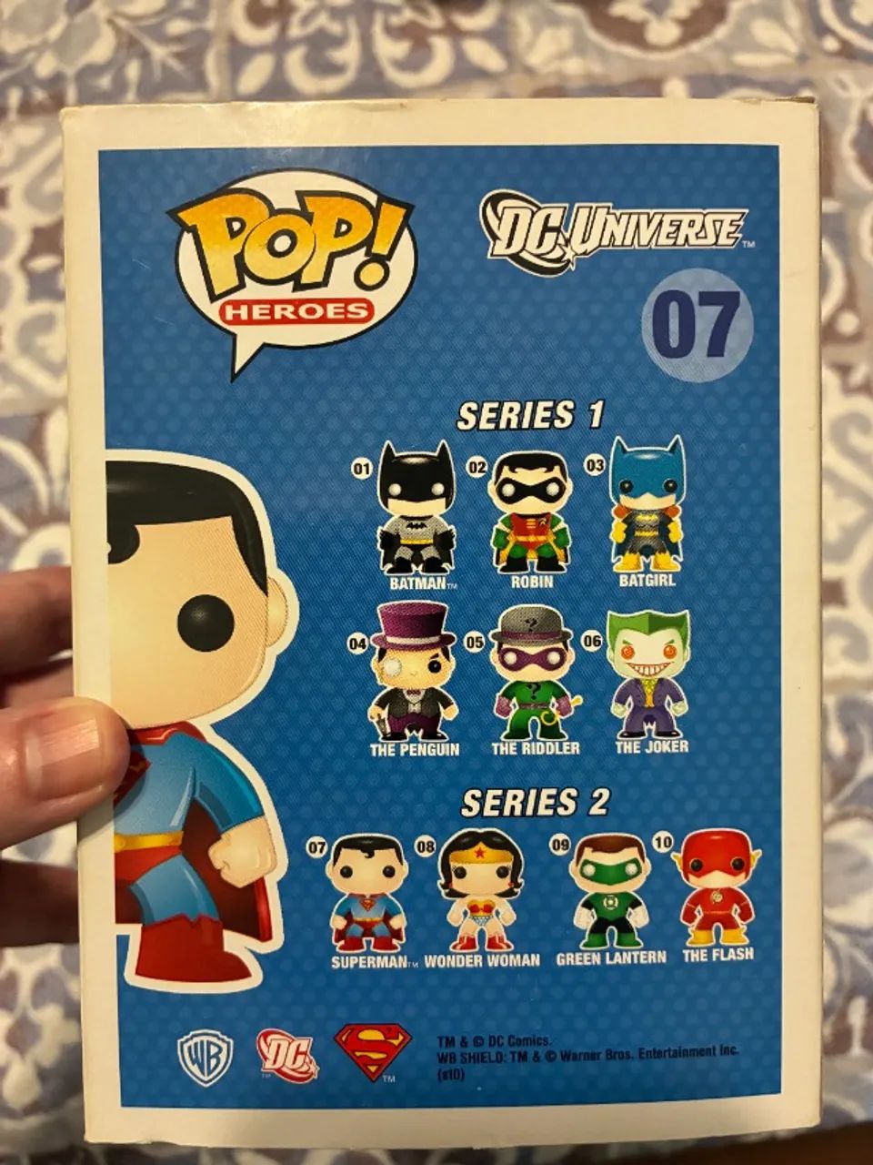 Funko Pop Superman #07 - DC Comics (Vaulted / Original) - Foto 4
