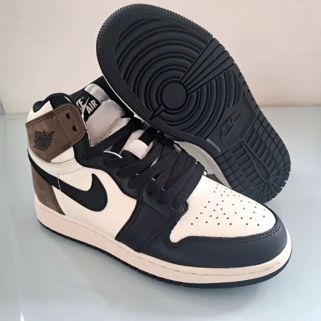 AJ1 High Dark Mocha - Tamanho 34 