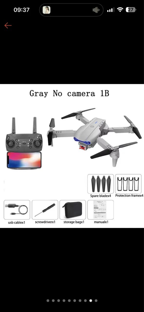 Drone com câmera 