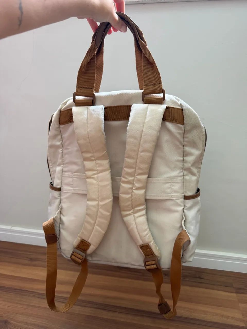Mochila Delsey creme - Foto 3