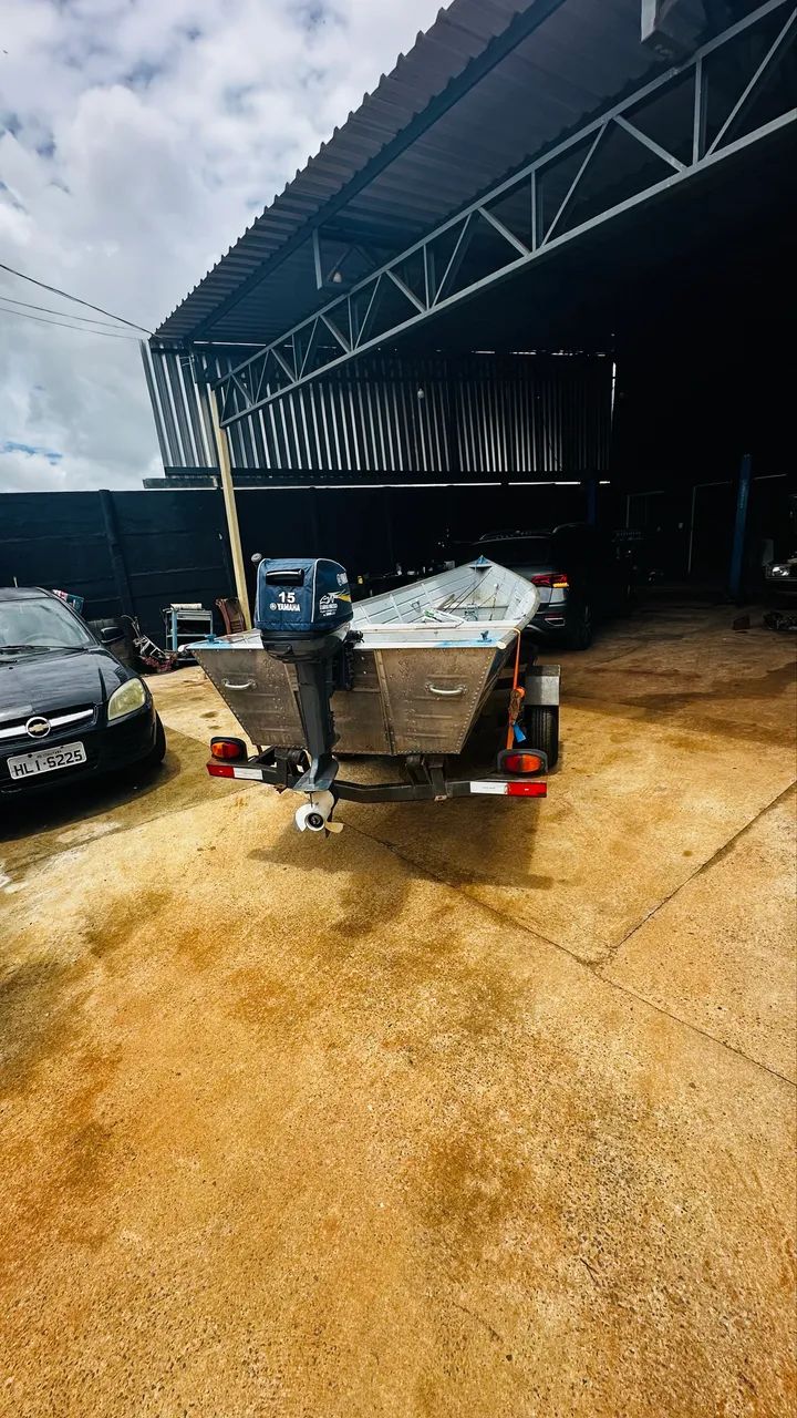 Vendo kit barco canoa e carreta