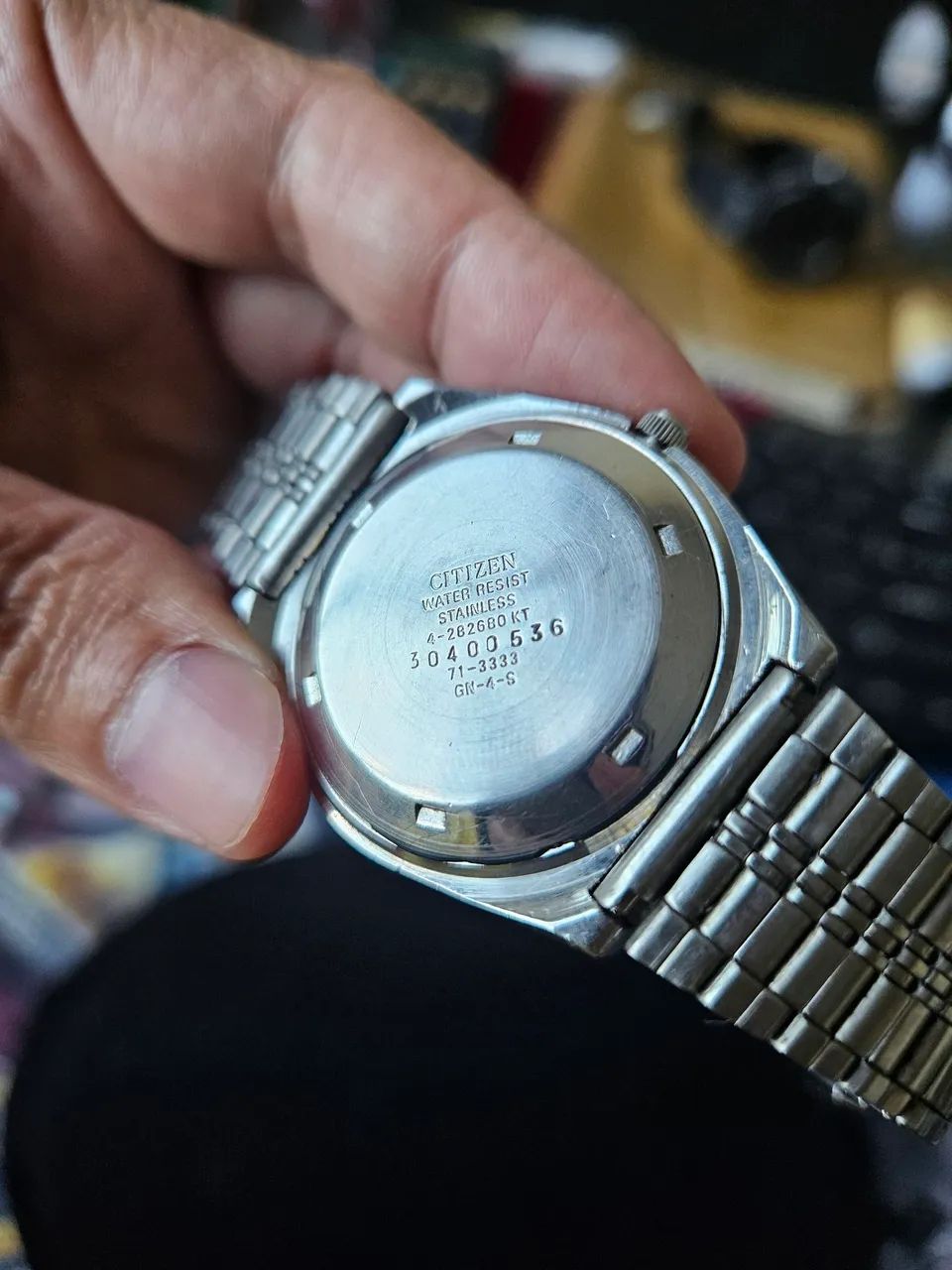 Relógio Vintage Citizen Japan Double Eagle - 1983 (mercado árabe