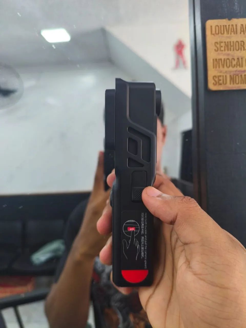 Sjcam c400 pocket camera de ação 4k, 7 horas de autonomia, 2,29 polegadas a prova d'água - Foto 5