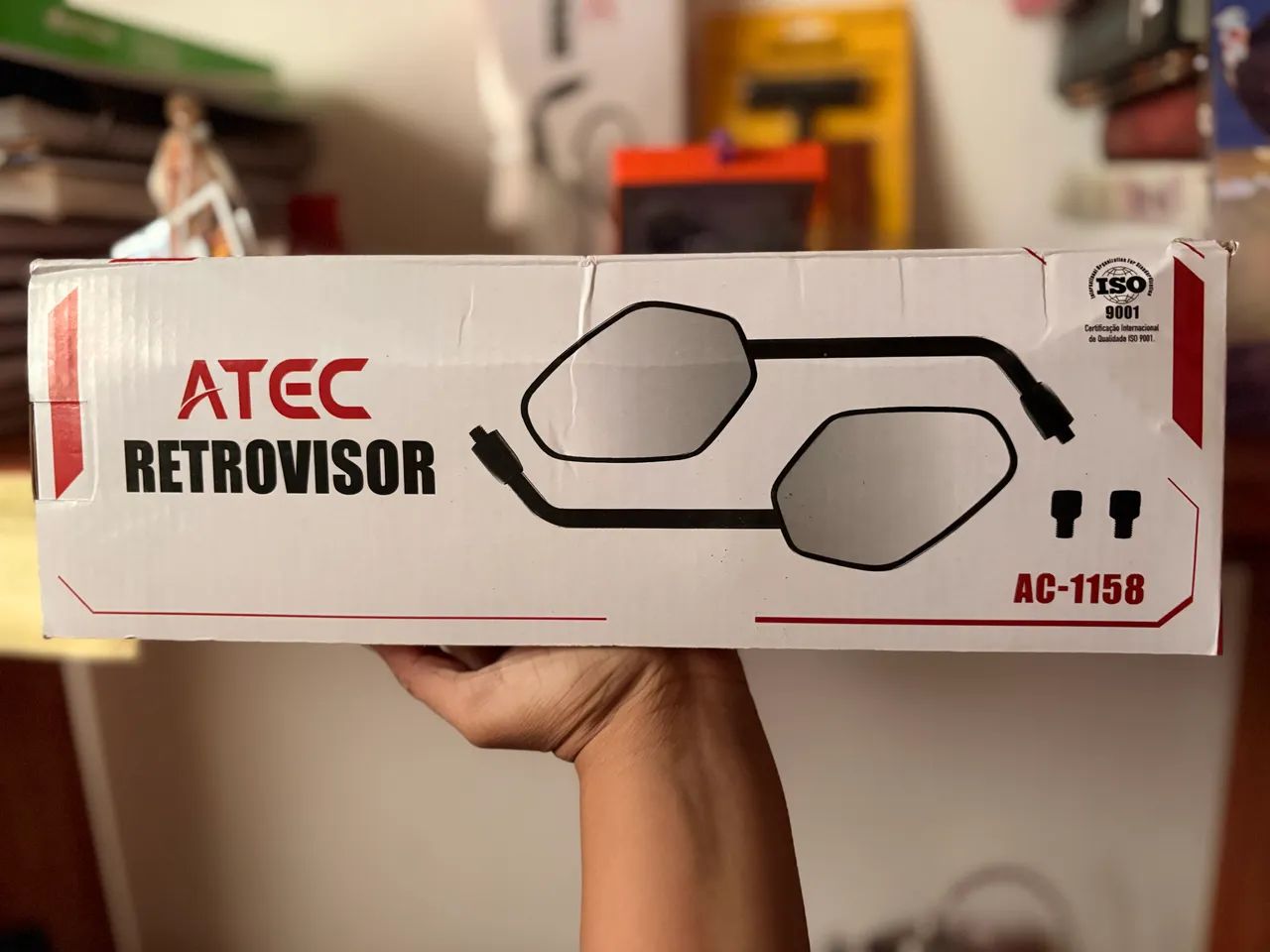 Retrovisor moto