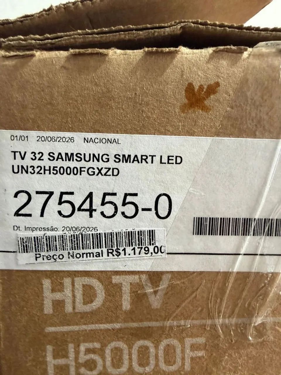 Smart tv samsung 32 polegadas na caixa completa - Foto 3
