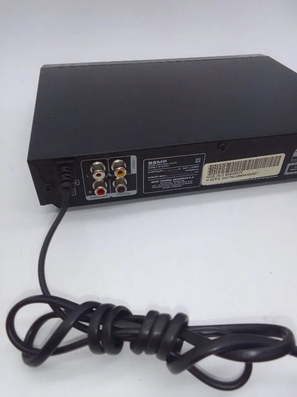 Dvd Player Semp Toshiba Modelo Sd5093vk Bivolt Funcionando  - Foto 4
