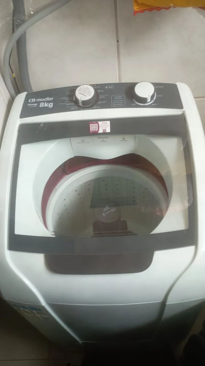 Máquina de lavar 8k funciona tudo