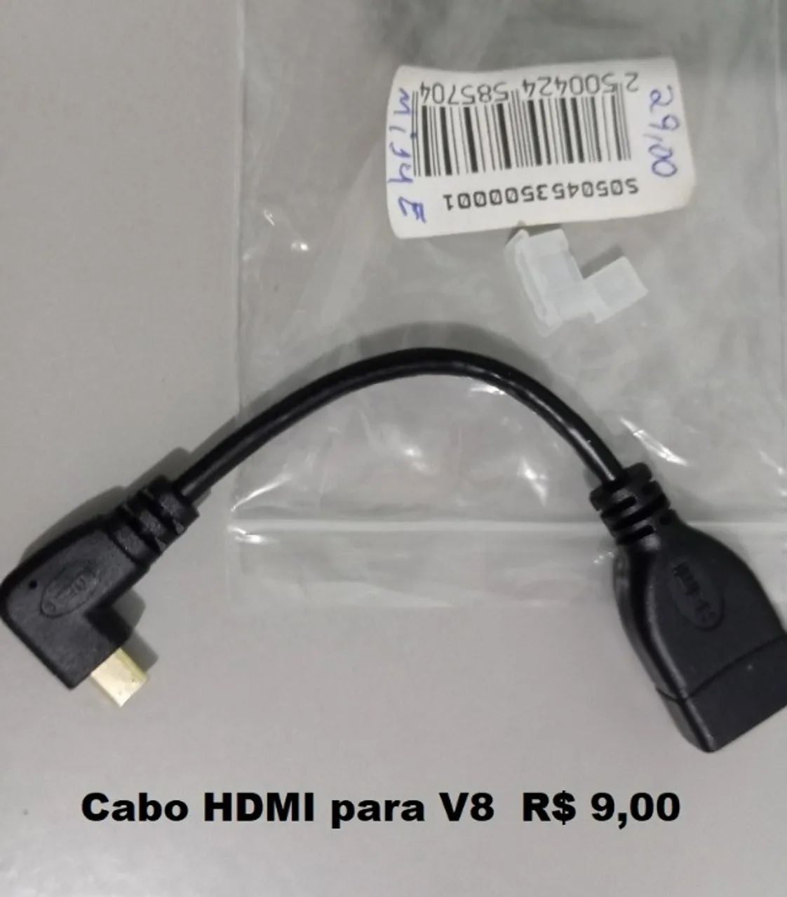 Cabo HDMI para V8 