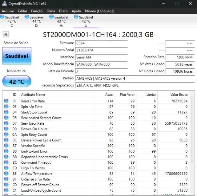 HD 2TB Barracuda Seagate - Foto 2