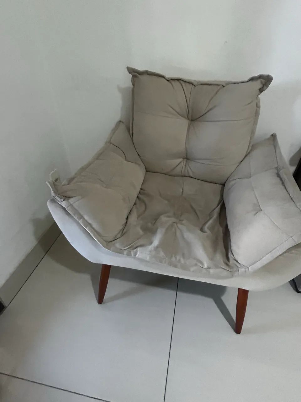 Poltrona suede  - Foto 3