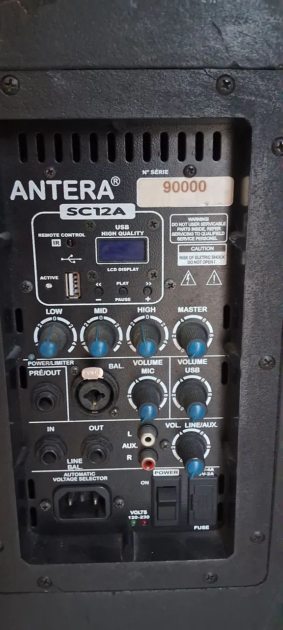 Sonorização, PA Console potência retorno caixa ativa passiva microfones dinâmicos cabos  - Foto 4