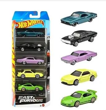 Hot Wheels Pack 5 Carros Velozes E Furiosos - Foto 2