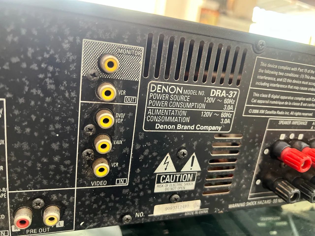 Receiver Denon DRA-37 - Foto 5
