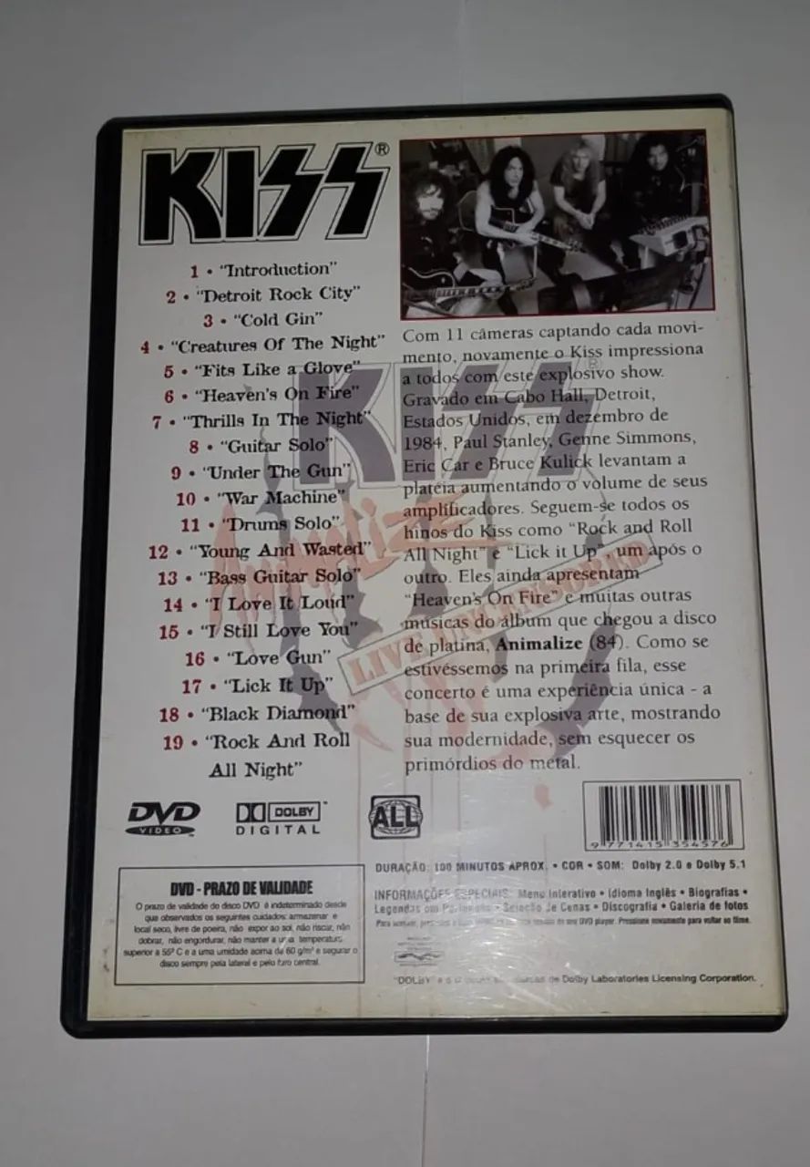 CD Kiss - Animalize Live Uncensored - Foto 5
