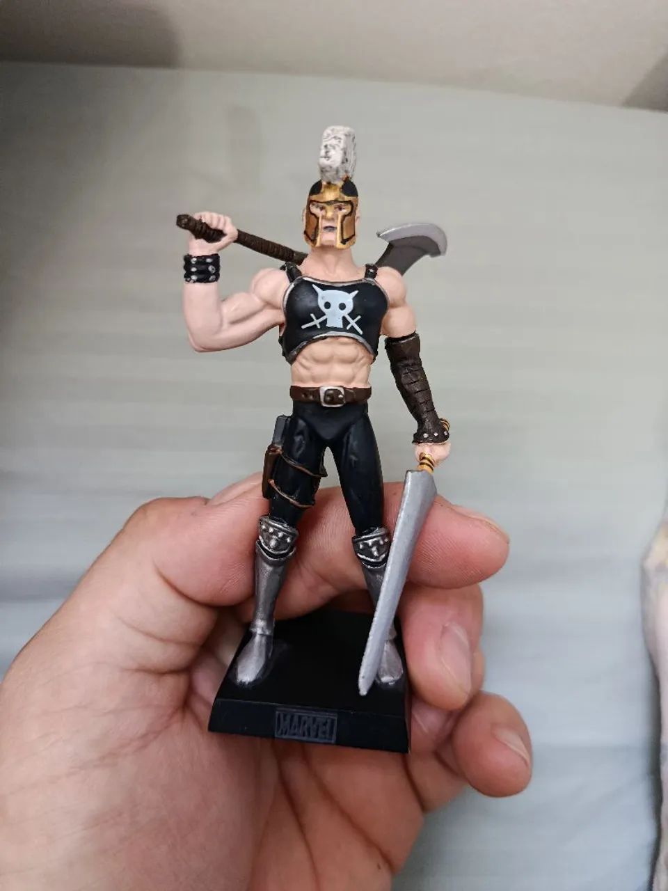 Miniatura Marvel Eaglemoss Ares #131 - Completa com Caixa e Fascículo - Excelente Estado