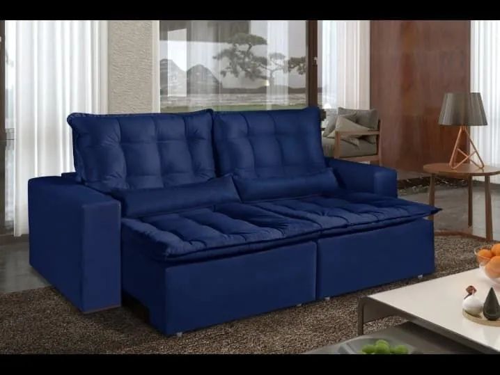 Sofá Retrátil e reclinável - PROMOÇÃO65581376913026122