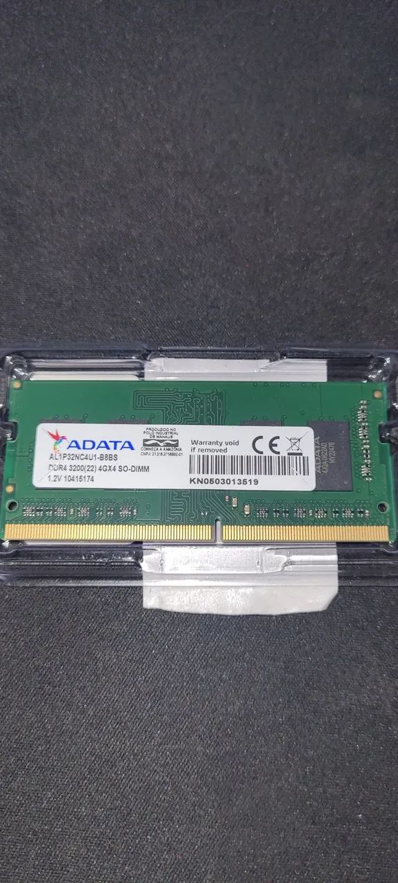 Memoria Ram Adata 4gb - 3200mhz -DDR4 Notebook