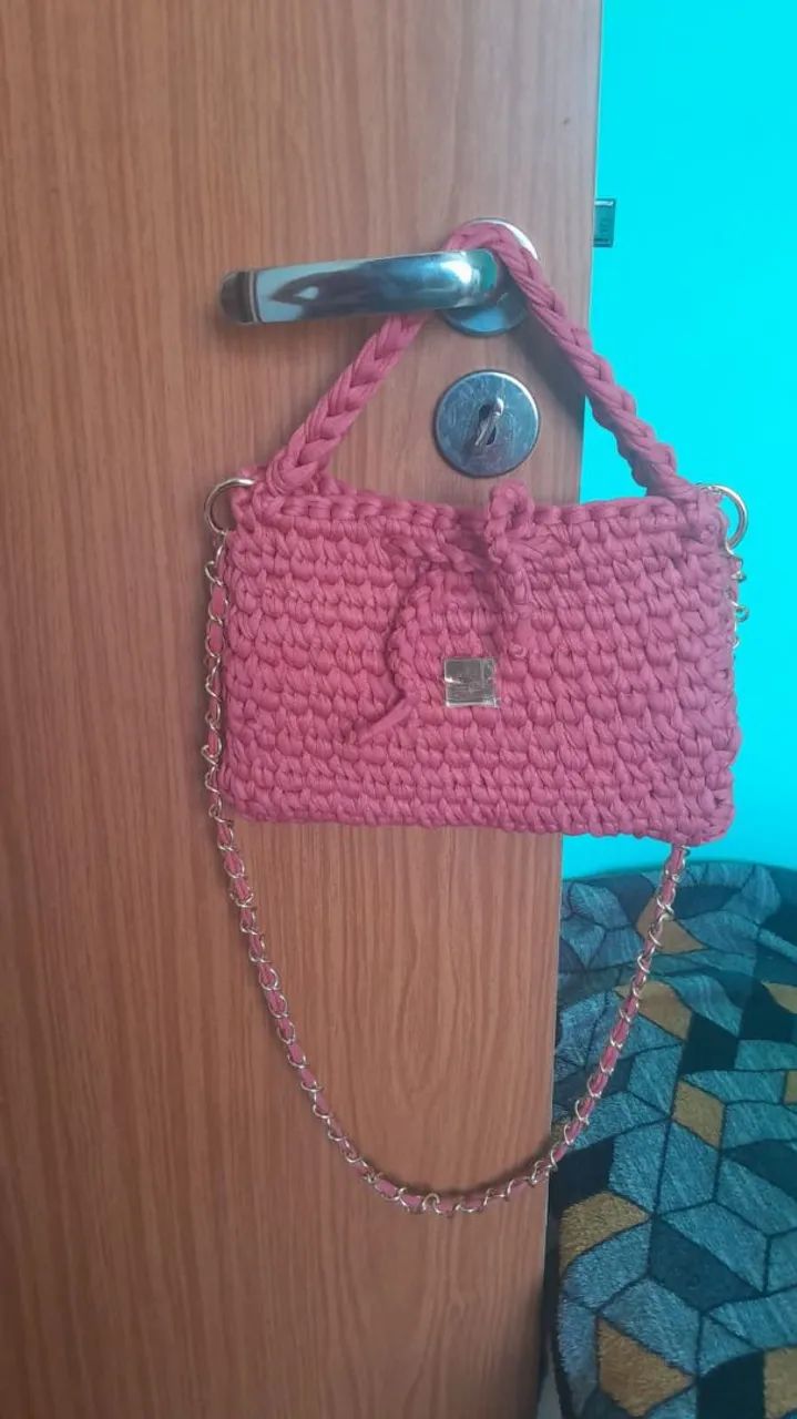 Bolsa de crochê  - Foto 3